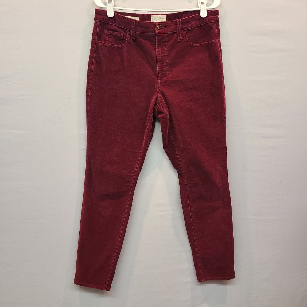 Universal Thread Pant Corduroy High Rise Skinny Pants Womens 10